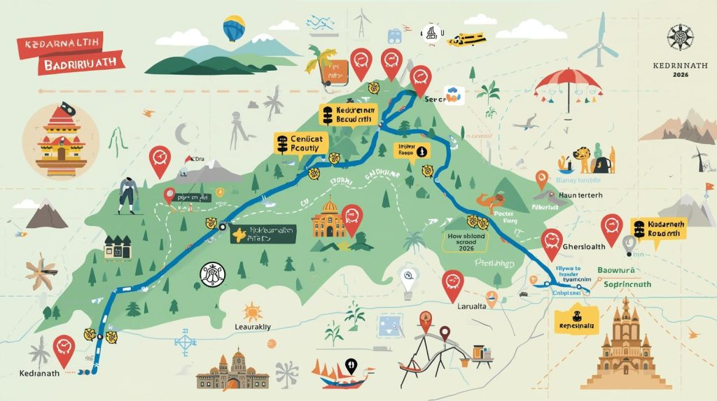 Complete Road Guide For Your Trip From Kedarnath To Badrinath in 2026