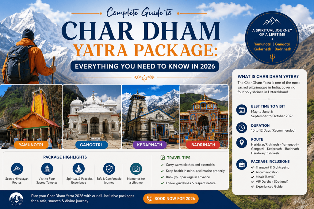 Complete Guide to Char Dham Yatra Package: Everything You Need to Know in 2026