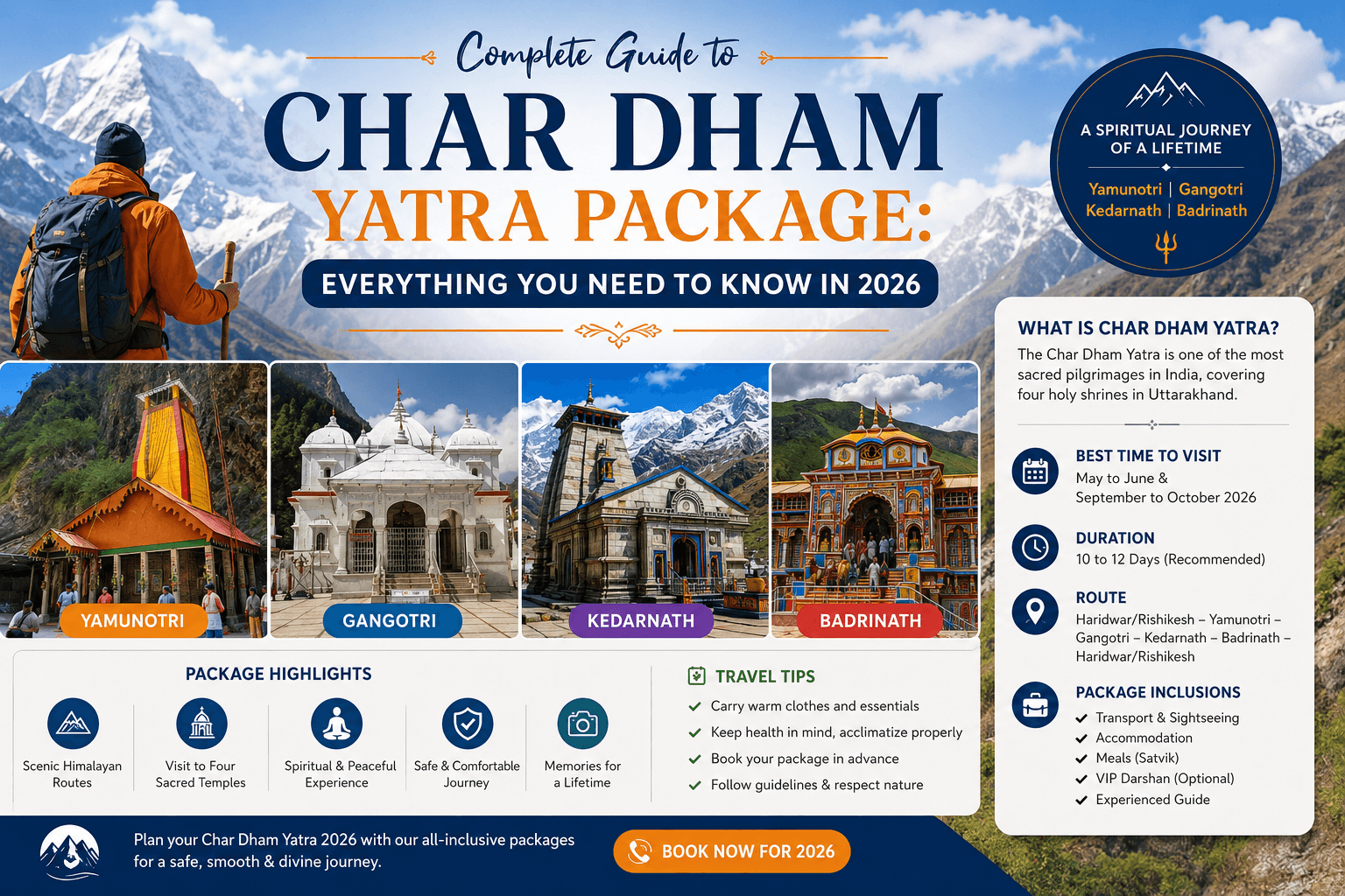 Complete Guide to Char Dham Yatra Package: Everything You Need to Know in 2026